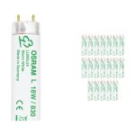 Multipack 25x Osram T8 Lumilux 18W - 830 Warm White | 60cm