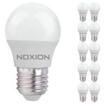 Multipack 10x Noxion Lucent Classic LED E27 Ball Filament Clear 4.5W 470lm - 827 Extra Warm White | Replaces 40W