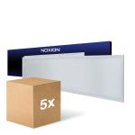 Multipack 5x Noxion LED Panel Ecowhite V4.0 28W 3360lm CCT  |  300X1200 UGR<23