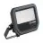 Ledvance LED Floodlight Aluminium Black 17W 2200lm 100D - 830 Warm White | IP66 - Symmetrical