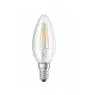 Osram Classic LED E14 Candle Filament Clear 4.8W 470lm - 827 Extra Warm White | Dimmable - Replaces 40W