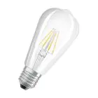 Osram Classic LED E27 Edison Filament Clear 6.5W 806lm - 827 Extra Warm White | Replaces 60W