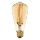 Ledvance Vintage 1906 LED E27 Pear Gold 8.8W 806lm - 822 Extra Warm White | Dimmable - Replaces 60W