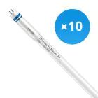 Multipack 10x Philips LED Tube T5 MASTER (HF) High Efficiency 8W 1000lm - 830 Warm White | 55cm - Replaces 14W