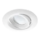 Noxion LED Spot Droplet Tiltable White 6W 400lm 36D - 927 Extra Warm White | Cutout 85mm - IP44 - Best Colour Rendering - Dimmable