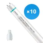 Multipack 10x Philips LED Tube T8 MASTER Value (EM/Mains) High Output 20.5W 3100lm - 840 Cool White | 150cm - Replaces 58W